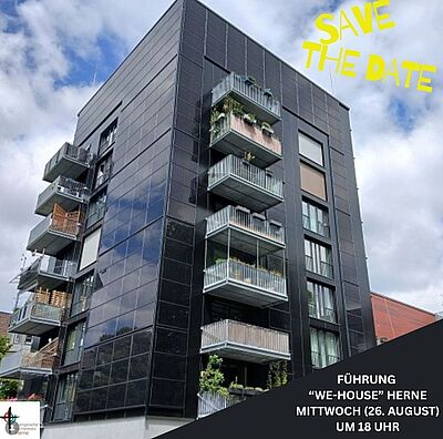 Führung durch das Wohnprojekt „we-house“ in Herne