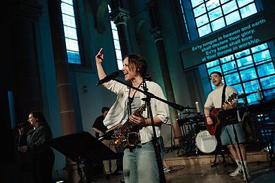 Zion Collective sorgte für Lobpreis und Anbetung
