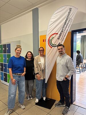 An den Stand gelockt und Interesse geweckt