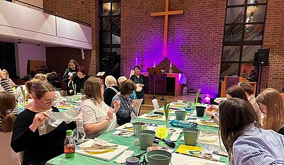 „Church & Paint“ zum Städtegeburtstag