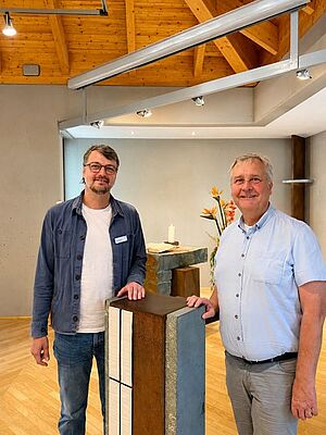   Staffelübergabe in der Klinikseelsorge