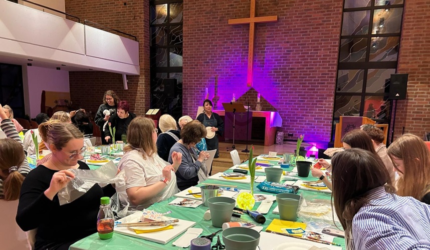 „Church & Paint“ zum Städtegeburtstag