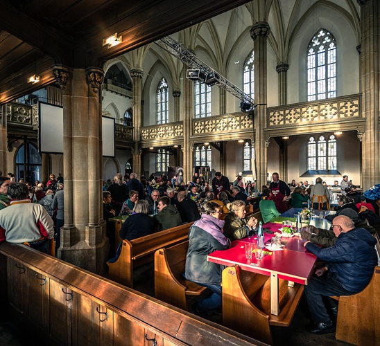 Die Vesperkirche in Gütersloh