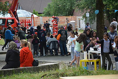 Über 200 Kinder feierten ein Sommerfest