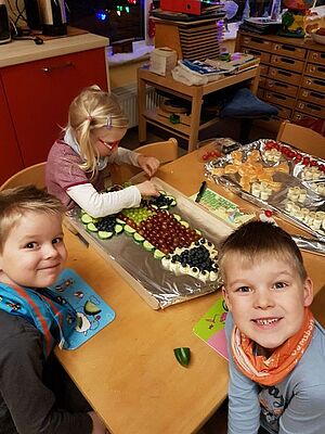 Stärkung durch Raketen aus Obst und Gemüse