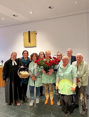 Grüne Damen feiern 50-jähriges Jubiläum im EvK Castrop-Rauxel