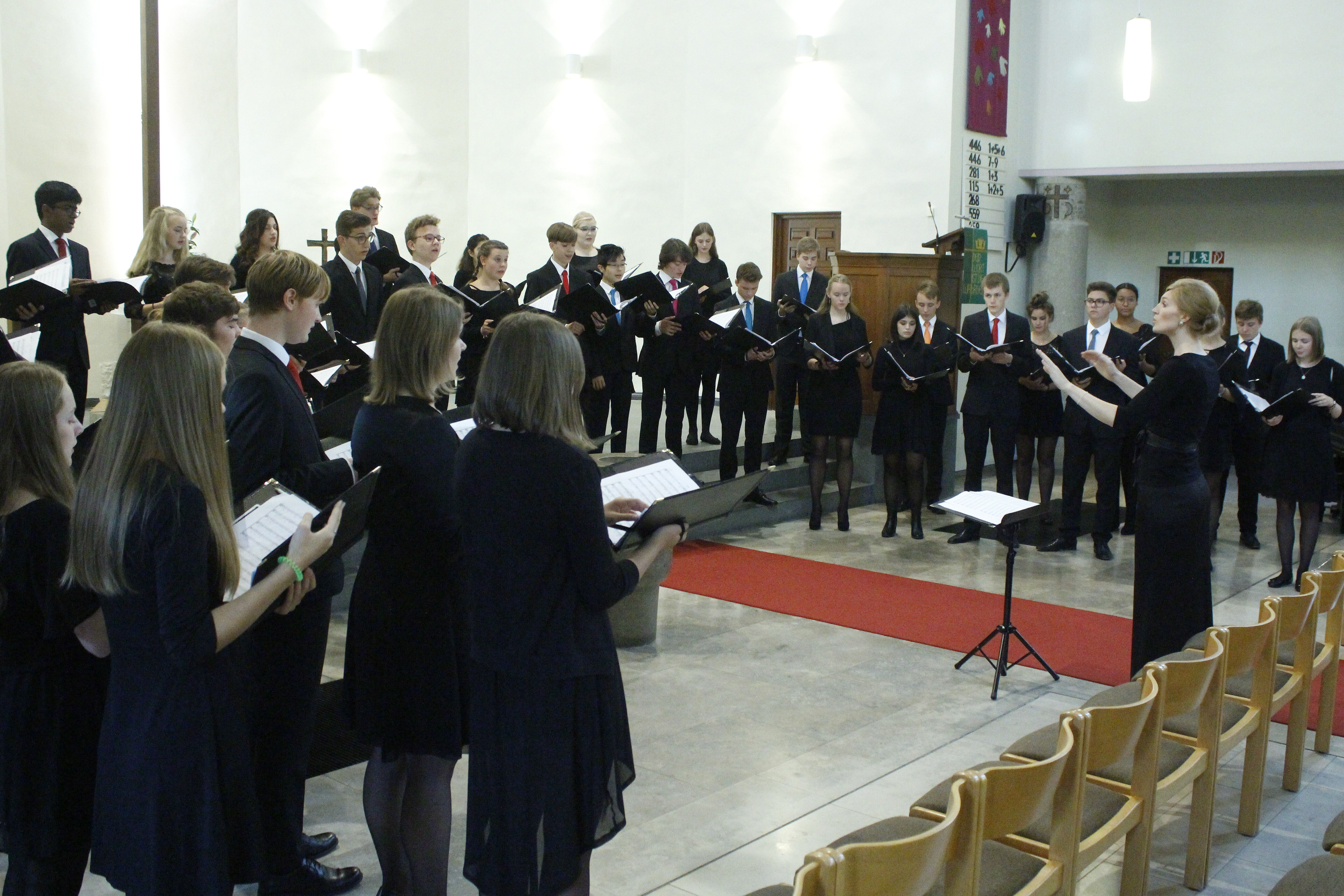 Jugendkonzertchor besticht durch vokale Harmonie