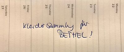 Kirchengemeinde Wanne-Eickel sammelt für Bethel