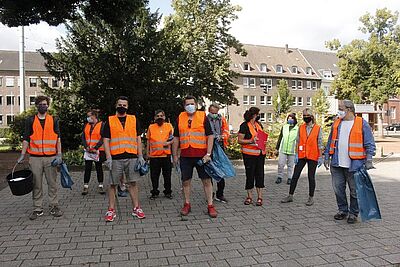 Ärger über viele Zigarettenkippen