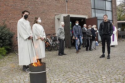 Gottesdienstbesucher verfassten Briefe an Gott