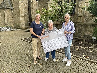 Palliativdienst freut sich über Spende