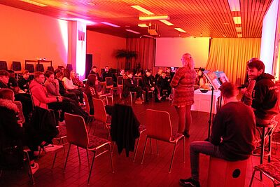 Taufe im Meeting