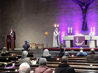 In einem Gottesdienst der „Unbedachten“ gedacht