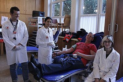 Ehrung für 125 Blutspenden