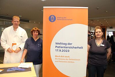 Patientensicherheit ist oberstes Ziel im Klinikalltag