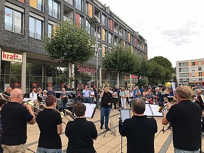 Serenade auf der Stadtterrasse