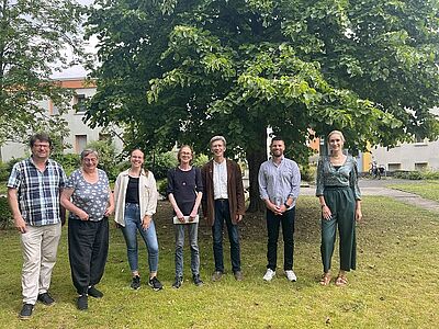 Besuch und Austausch in der Fachstelle Eine Welt