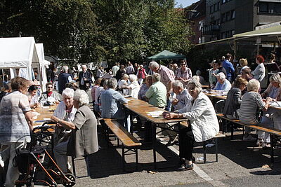 Wetter begünstigte Ökumenisches Gemeindefest