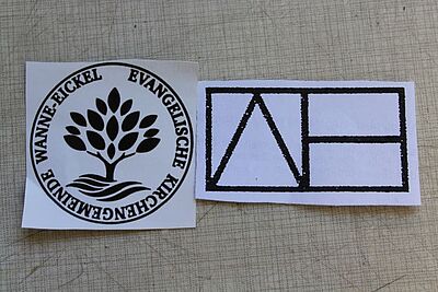 Zum Siegel nun ein markantes Logo  