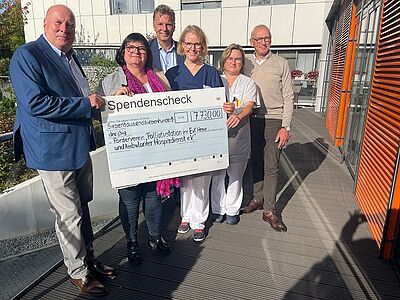 Kunsttherapie wird durch Spenden finanziert