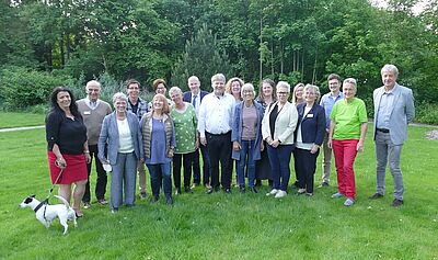 Für die Begleitung von Sterbenden gesegnet