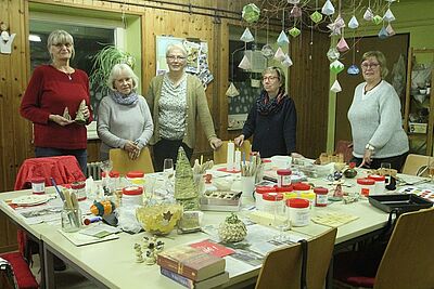 Dienstags wird im Zion-Gemeindehaus getöpfert