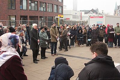 Erdbebenkatastrophe dominierte Friedensgebet