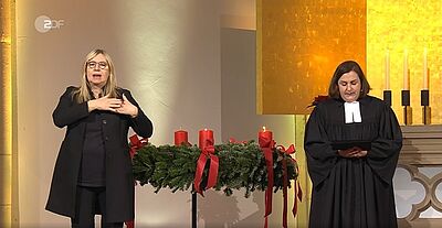Fernsehgottesdienst "mit Herzen, Mund und Händen