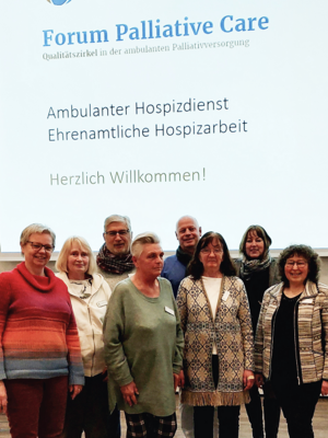 Hospizdienst stellt Zeitschenker-Arbeit vor