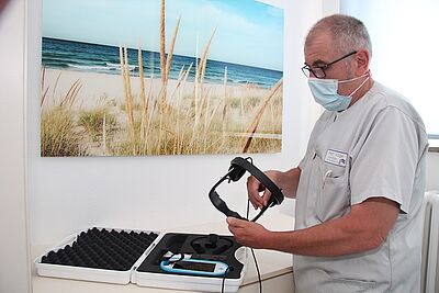Kinoerlebnis während der Operation