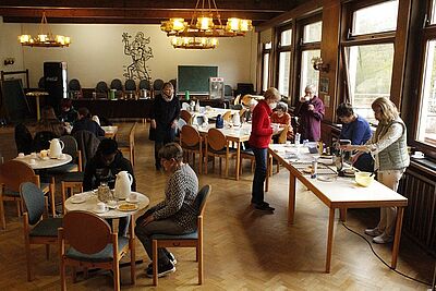 Waffeln versüßten Kirchenwahl