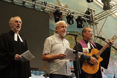 Traditioneller Schaustellergottesdienst: „Jesu Hand gibt Halt und Sicherheit“