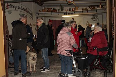 Anderer Advent in der Garage