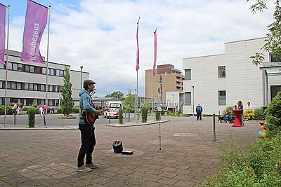 Vertraute Lieder aus der Jugend erfreuten Patienten