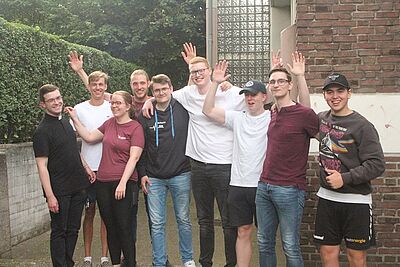 In Schweden eine Band gegründet