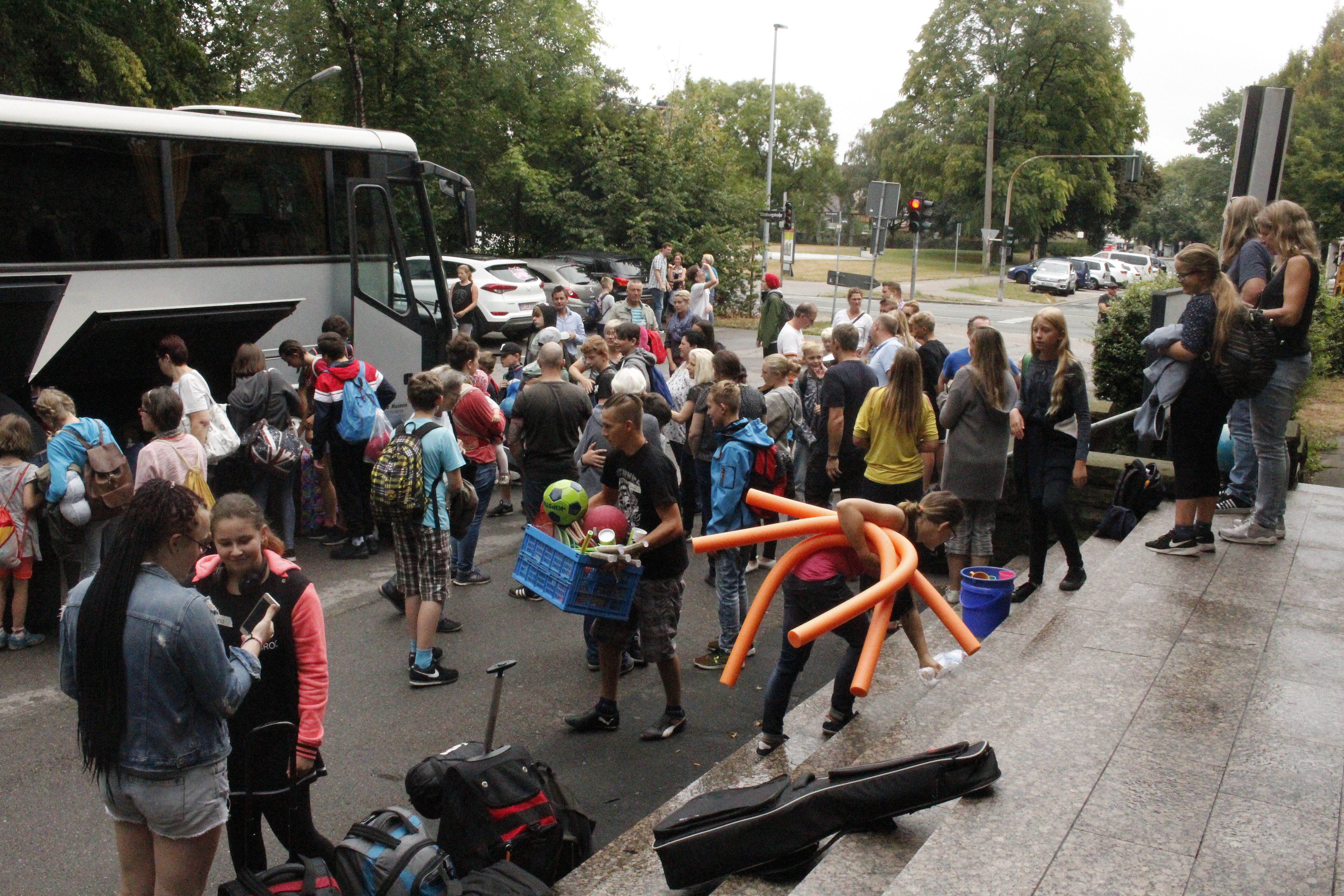 Globus hilft Lagerthema zu illustrieren