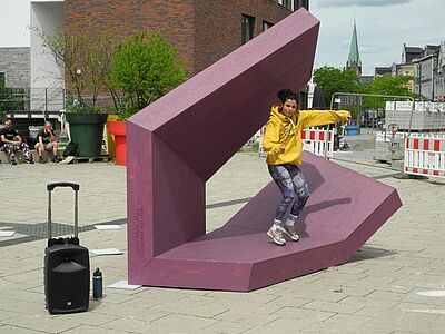 Tanzperformance zum Abschluss