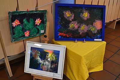 Kunst und Schöpfung – Ausstellung im Kindergarten „Nimmersatt“