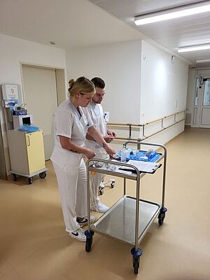 Mit Respekt vor der Aufgabe angetreten