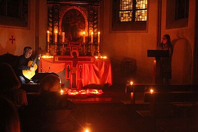 Taizé-Andacht in der Schlosskapelle