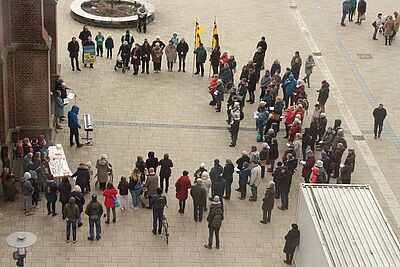 Oberbürgermeister beteiligte sich am Friedensgebet
