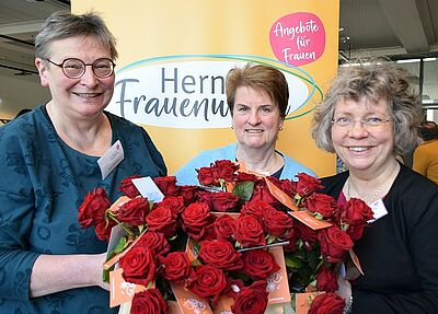 Ein Blumengeschenk zum Weltfrauentag