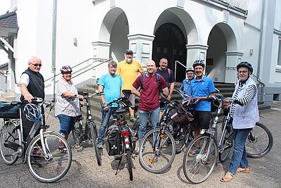 Pedalen ohne Spur von Fron