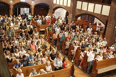 Ökumenische Gottesdienste zur Einschulung 