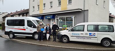 Begleitete Fahrten ins Impfzentrum