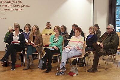 Jahreslosung im Mittelpunkt