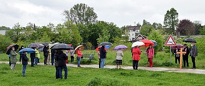 Pilgern zu sechs Kreuzen im Herner Süden