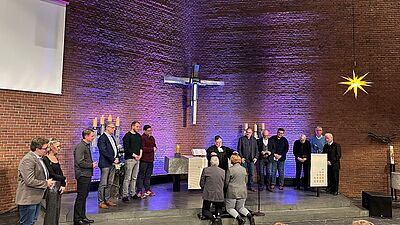 Viel Segen für Friedhelm Libuschewski