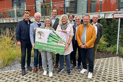 Spargelzeit ist Spendenzeit