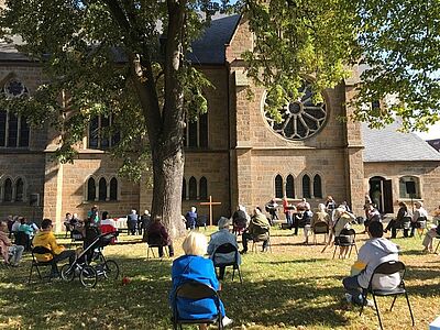 Erster OASE-Gottesdienst seit Corona